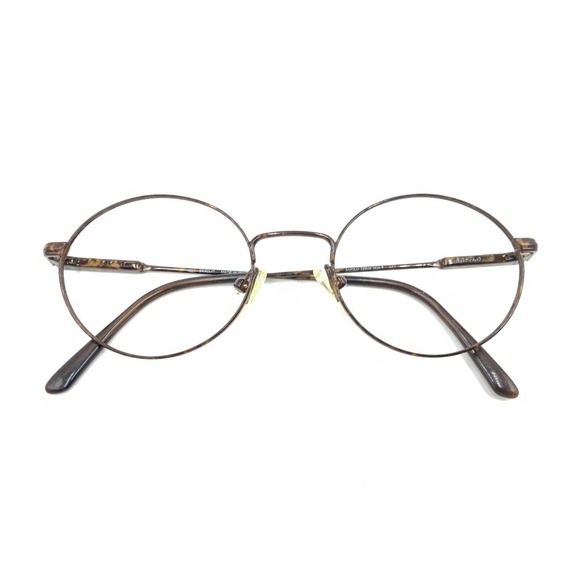 Safilo Team 3826 LV7 Tortoise Brown Round Eyeglasses Frames 49-20 135 Italy - Picture 12 of 12